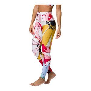 Onzie flower child high rise full length leggings size S/M